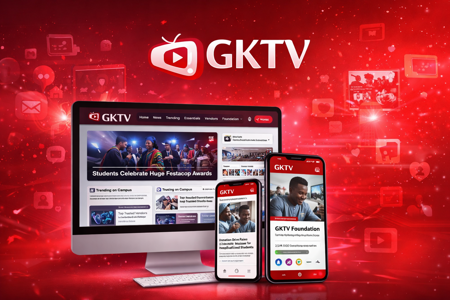 Project Type: Campus Media Platform • Community Hub • NGO & Fundraising Integration